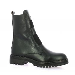 Reqins Boots cuir noir