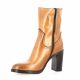 Paoyama Boots cuir cognac