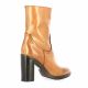 Paoyama Boots cuir cognac