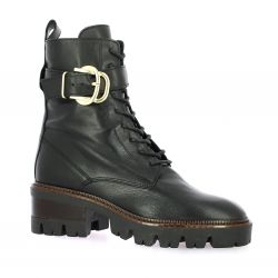 Pao Rangers cuir noir