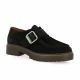 Exit Derby cuir velours noir