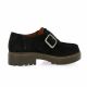 Exit Derby cuir velours noir