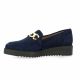 Vidi studio Mocassins cuir velours marine