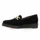 Vidi studio Mocassins cuir velours noir