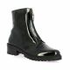 Vidi studio Boots cuir vernis noir