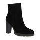 Vidi studio Boots cuir velours noir