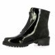 Vidi studio Boots cuir vernis noir