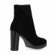 Vidi studio Boots cuir velours noir