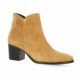 Vidi studio Boots cuir velours cognac