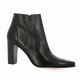 Vidi studio Boots cuir serpent noir