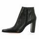 Vidi studio Boots cuir serpent noir