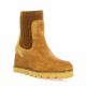 Unisa Boots cuir velours camel