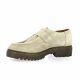 Exit Derby cuir velours taupe