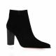 Vidi studio Boots cuir velours noir