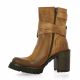 Pao Boots cuir nubuck cognac