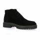 Exit Derby cuir velours noir