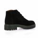 Exit Derby cuir velours noir