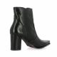 Vidi studio Boots cuir serpent noir