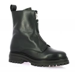 Impact Boots cuir noir