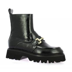 Pao Boots cuir noir