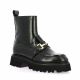 Pao Boots cuir noir
