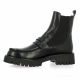 Pao Boots cuir noir