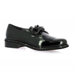 Pao Derby cuir vernis noir