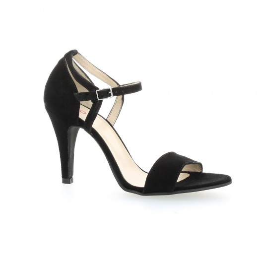 Vidi studio Escarpins cuir velours noir