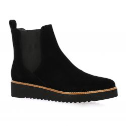 Vidi studio Boots cuir velours noir