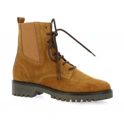 So send Rangers cuir velours cognac