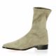 Pao boots cuir velours beige