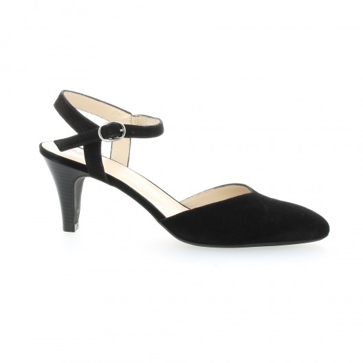 Vidi studio Escarpins cuir velours noir