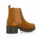 So send Boots cuir velours cognac