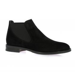 Alpe Boots cuir velours noir