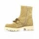 Bruno premi Boots cuir velours camel