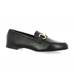 Spaziozero Mocassins cuir noir