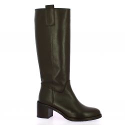 Pao Bottes cuir marron