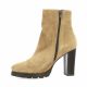 Vidi studio Boots cuir velours camel