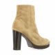 Vidi studio Boots cuir velours camel