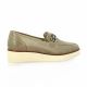 Vidi studio Mocassins cuir serpent beige