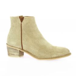Alpe Boots cuir velours beige