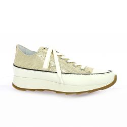 Rosemetal Baskets cuir laminé or