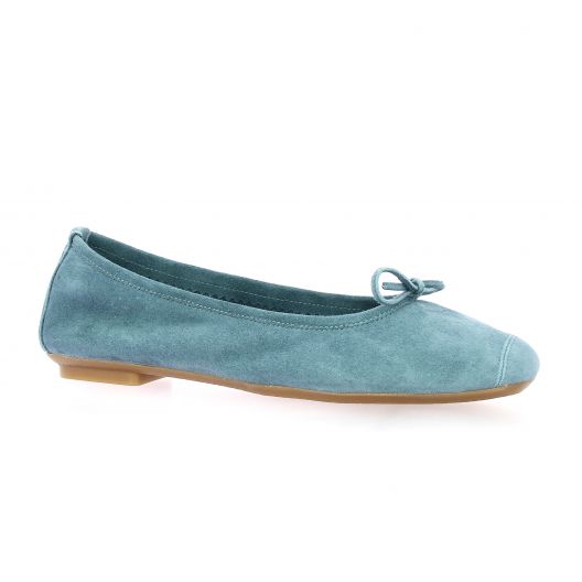 Reqins Ballerines bleu jean