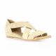 Exit Nu pieds cuir velours beige