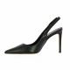 Giancarlo Escarpins cuir noir