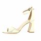 Fremilu Nu pieds cuir or