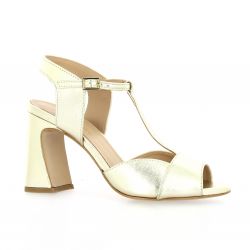 Fremilu Nu pieds cuir or