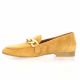 Pao Mocassins cuir velours camel