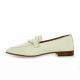 Coco abricot Mocassins cuir ecru