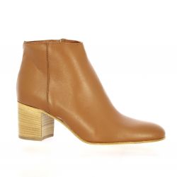 Spaziozero Boots cuir cognac